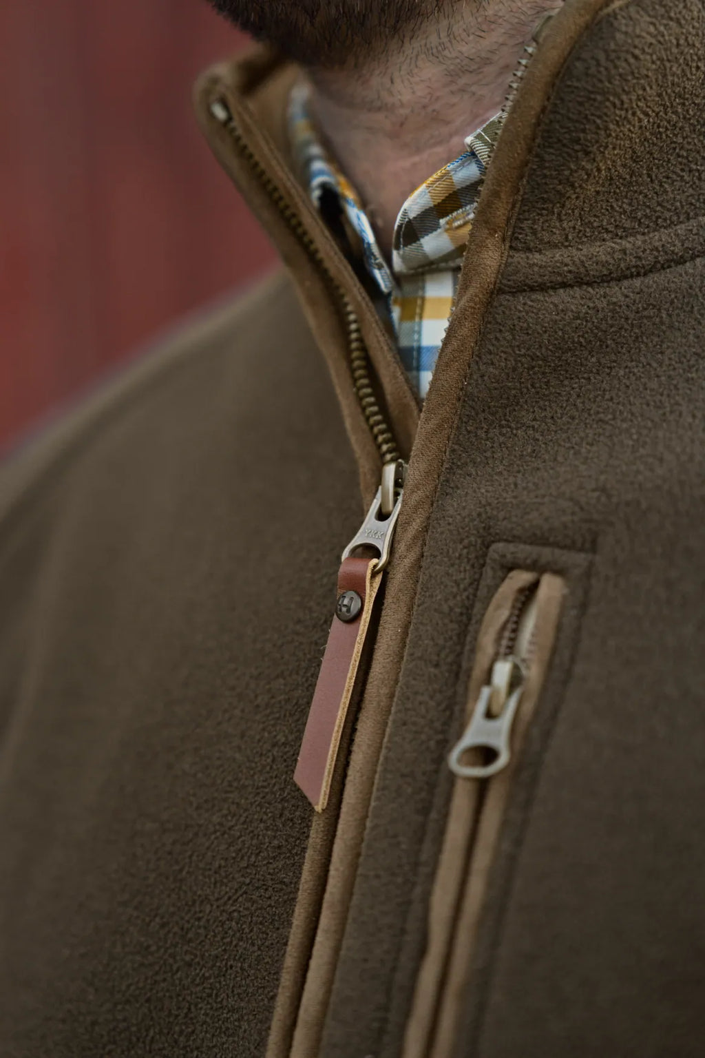 Jacheta Härkila Sandhem sherpa fleece, Demitasse Brown