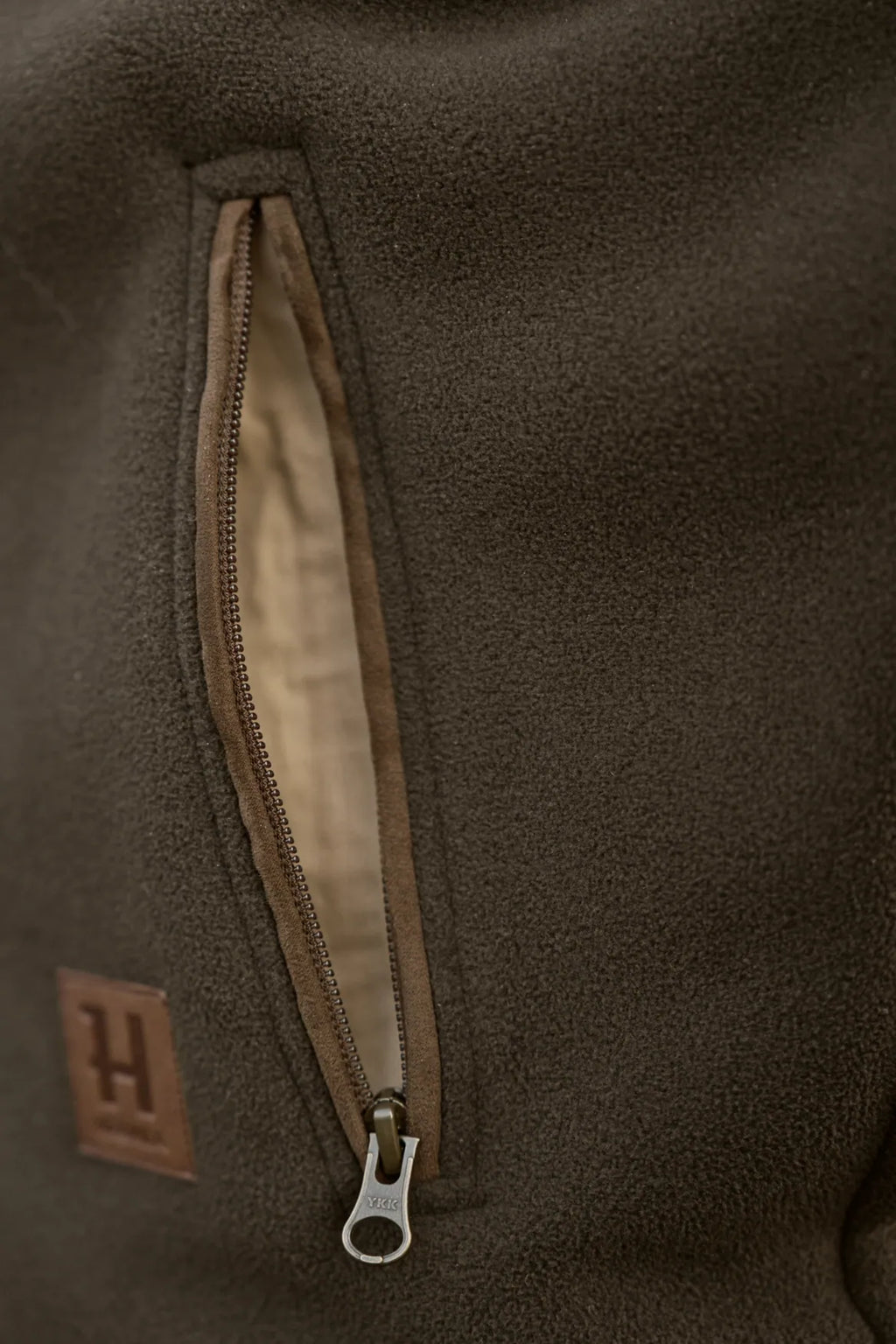 Jacheta Härkila Sandhem sherpa fleece, Demitasse Brown