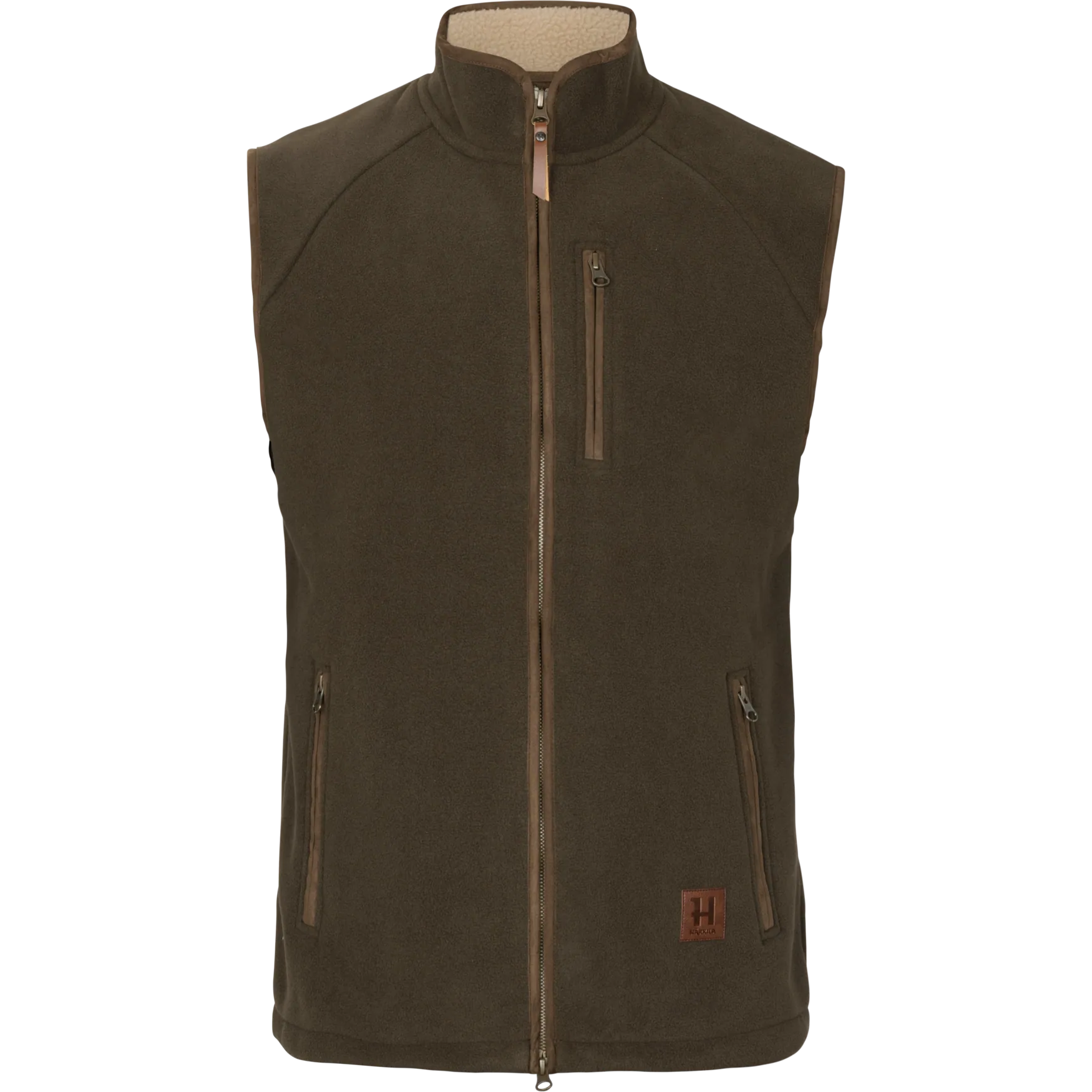 Vesta Harkila Sandhem Sherpa Fleece, Demitasse Brown