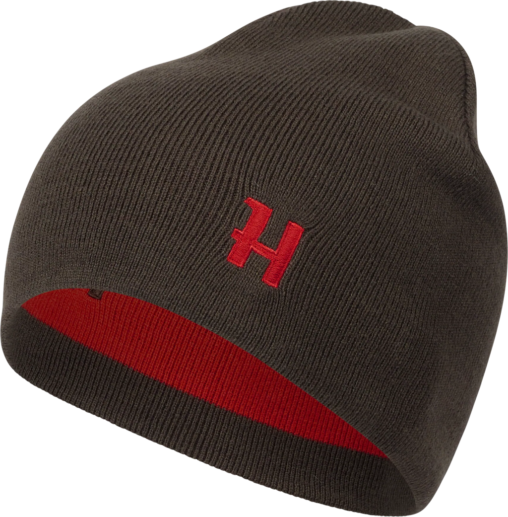 Caciula Harkila Reversibila Aspire, Maro/Rosu