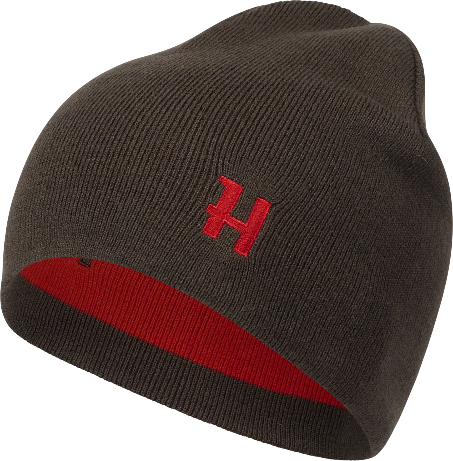 Caciula Harkila Reversibila Aspire, Maro/Rosu