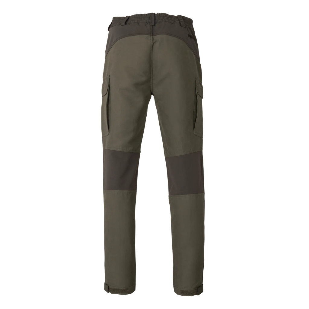 Pantaloni Harkila Hill, Black olive/Forest night