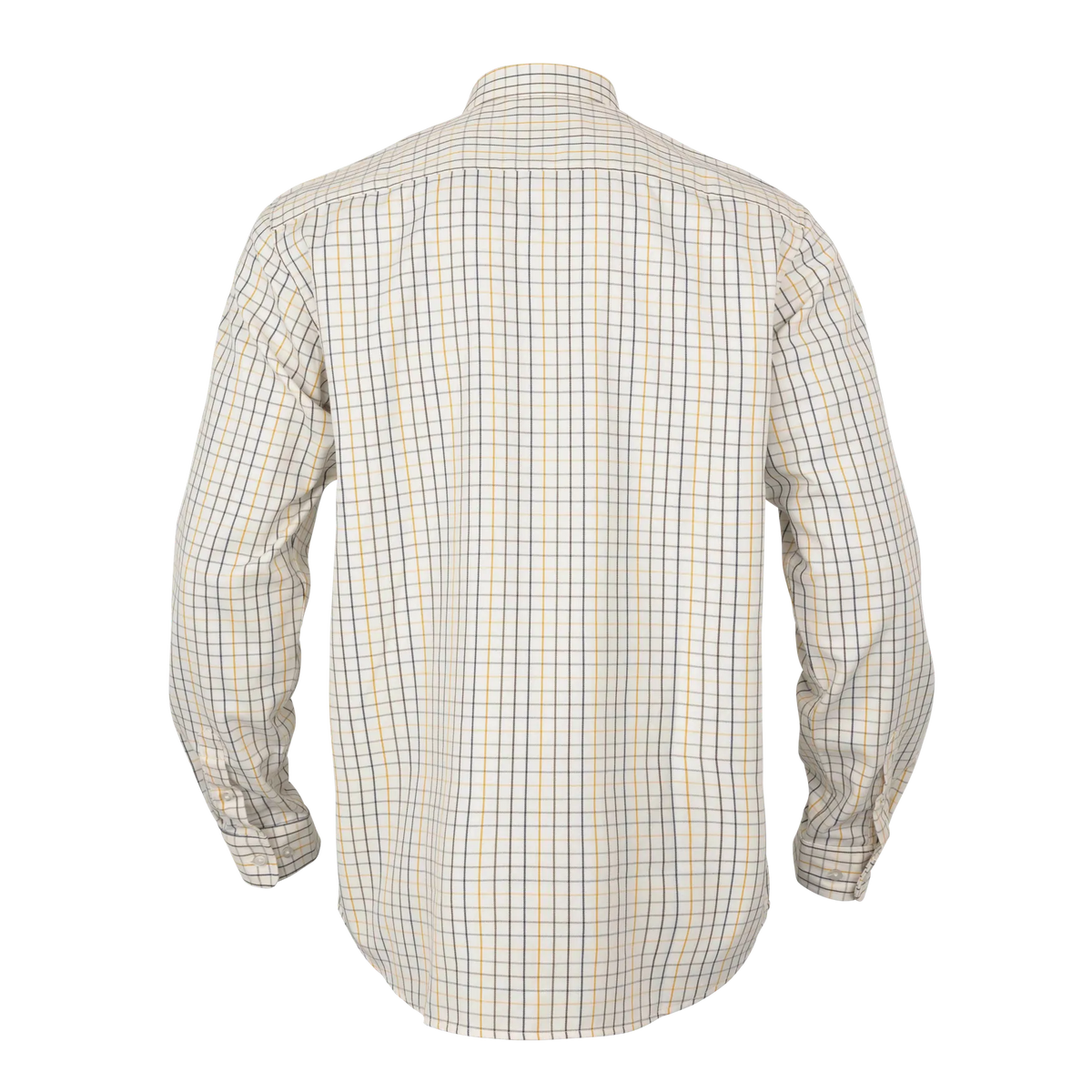 Camasa Harkila Haywood wool blend L/S shirt Arrowwood yellow check