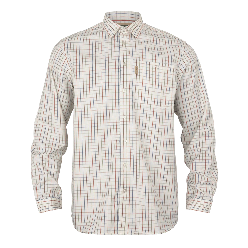 Camasa Harkila Haywood wool blend L/S shirt Arabian spice check