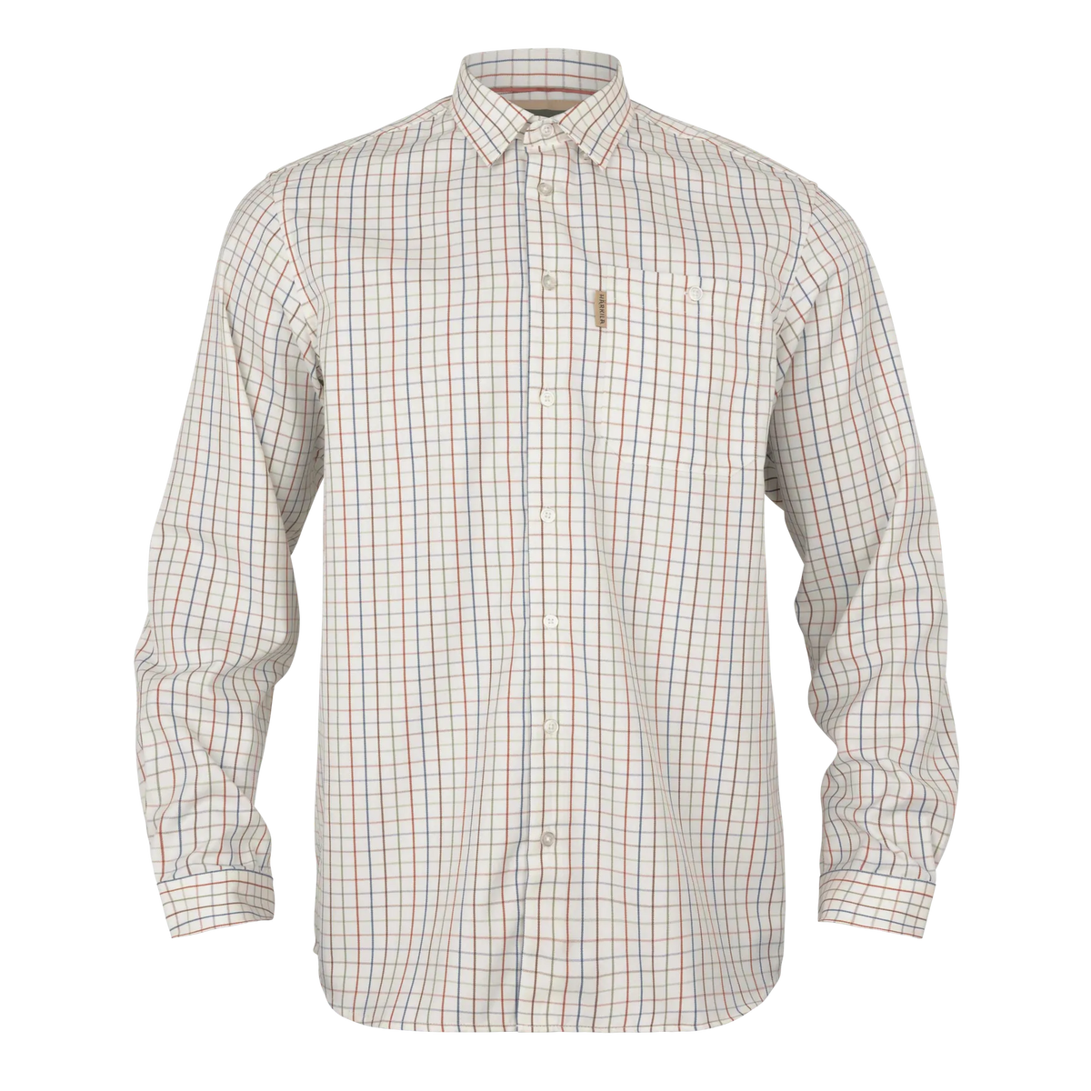 Camasa Harkila Haywood wool blend L/S shirt Arabian spice check