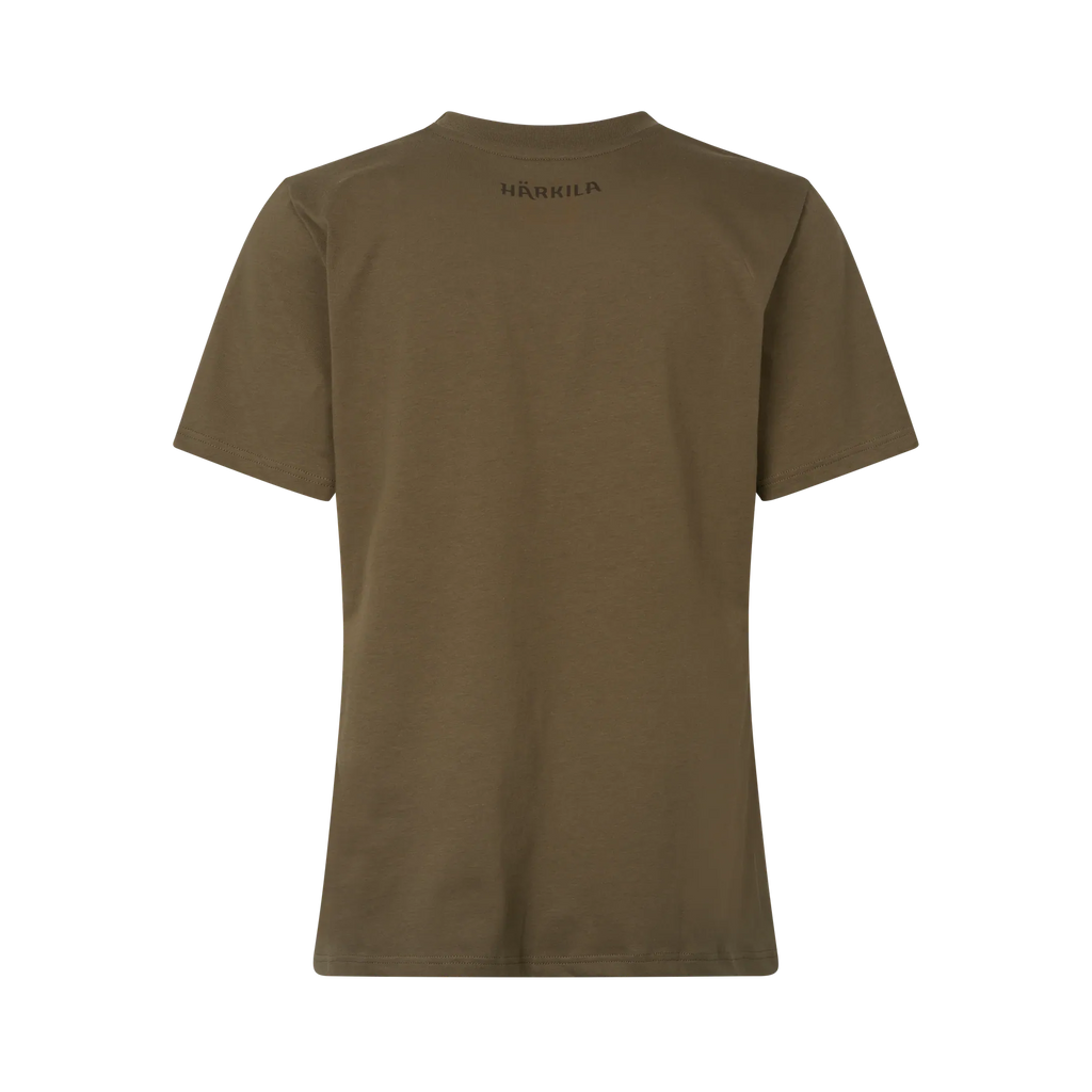 Tricou Dama Harkila Stag Badge,Beech
