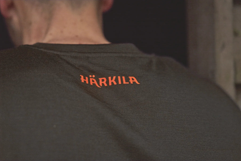 Tricou Maneca Lunga Harkila Game L/S, Shadow Brown Wildboar