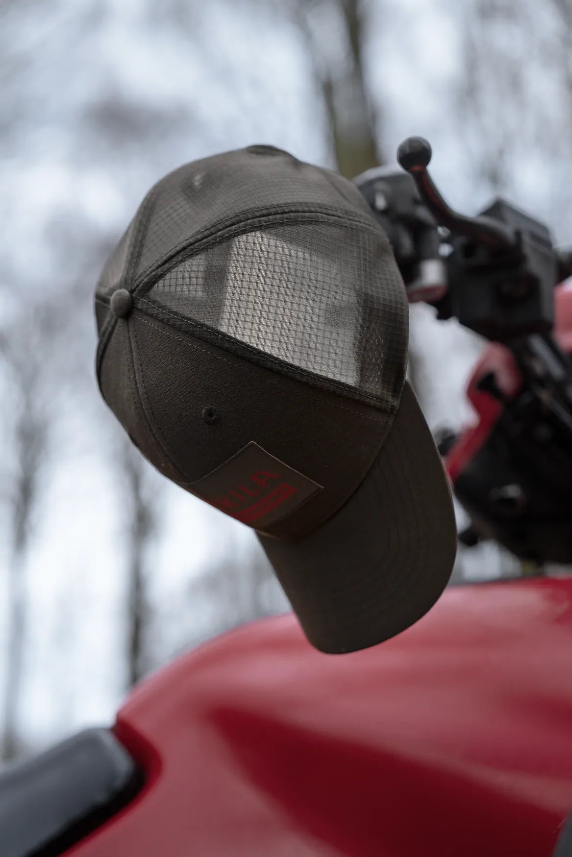 Sapca Harkila Logo Cap, Shadow Brown