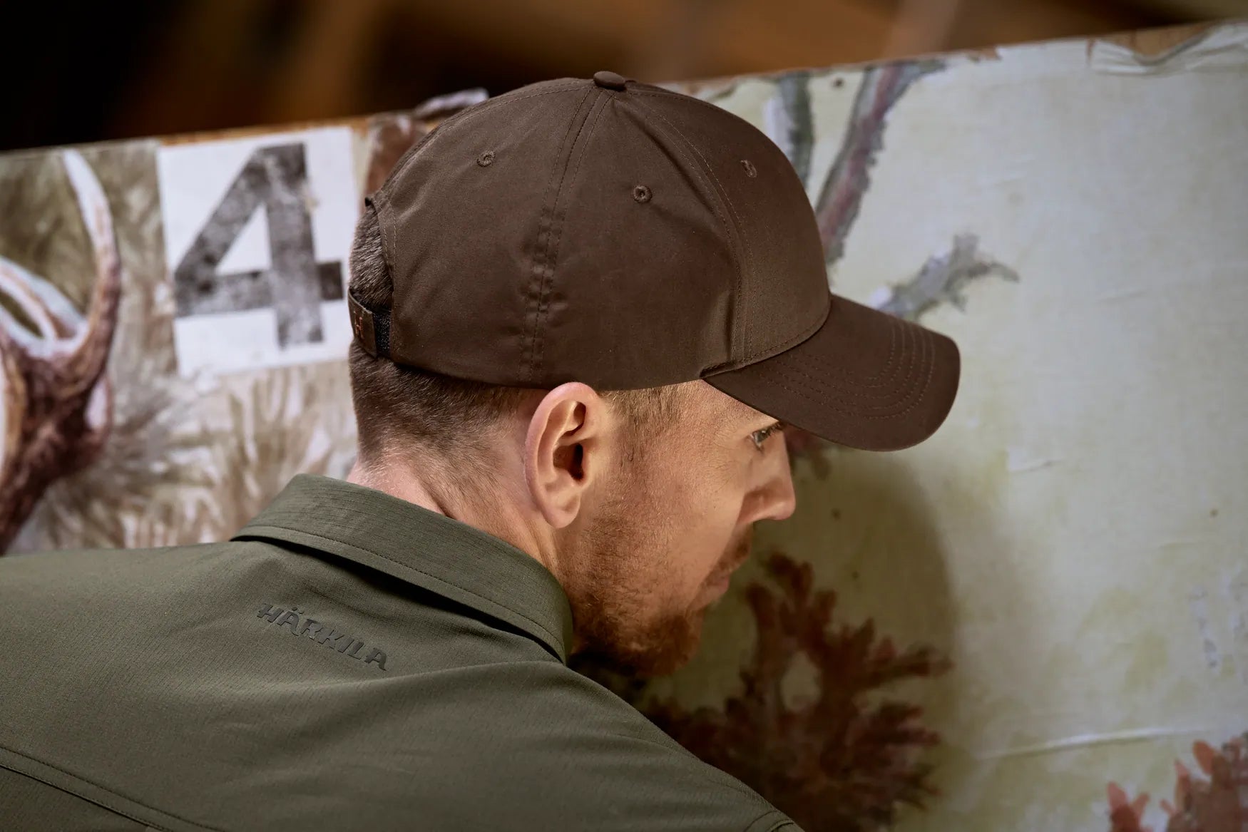 Sapca Harkila Fjell cap, Dark earth