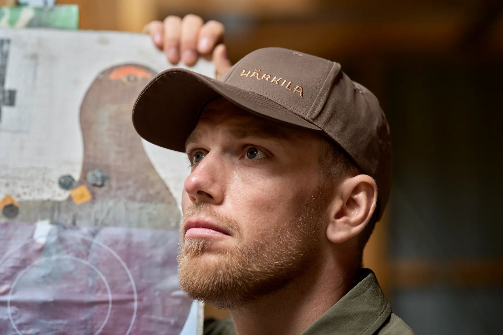 Sapca Harkila Fjell cap, Dark earth