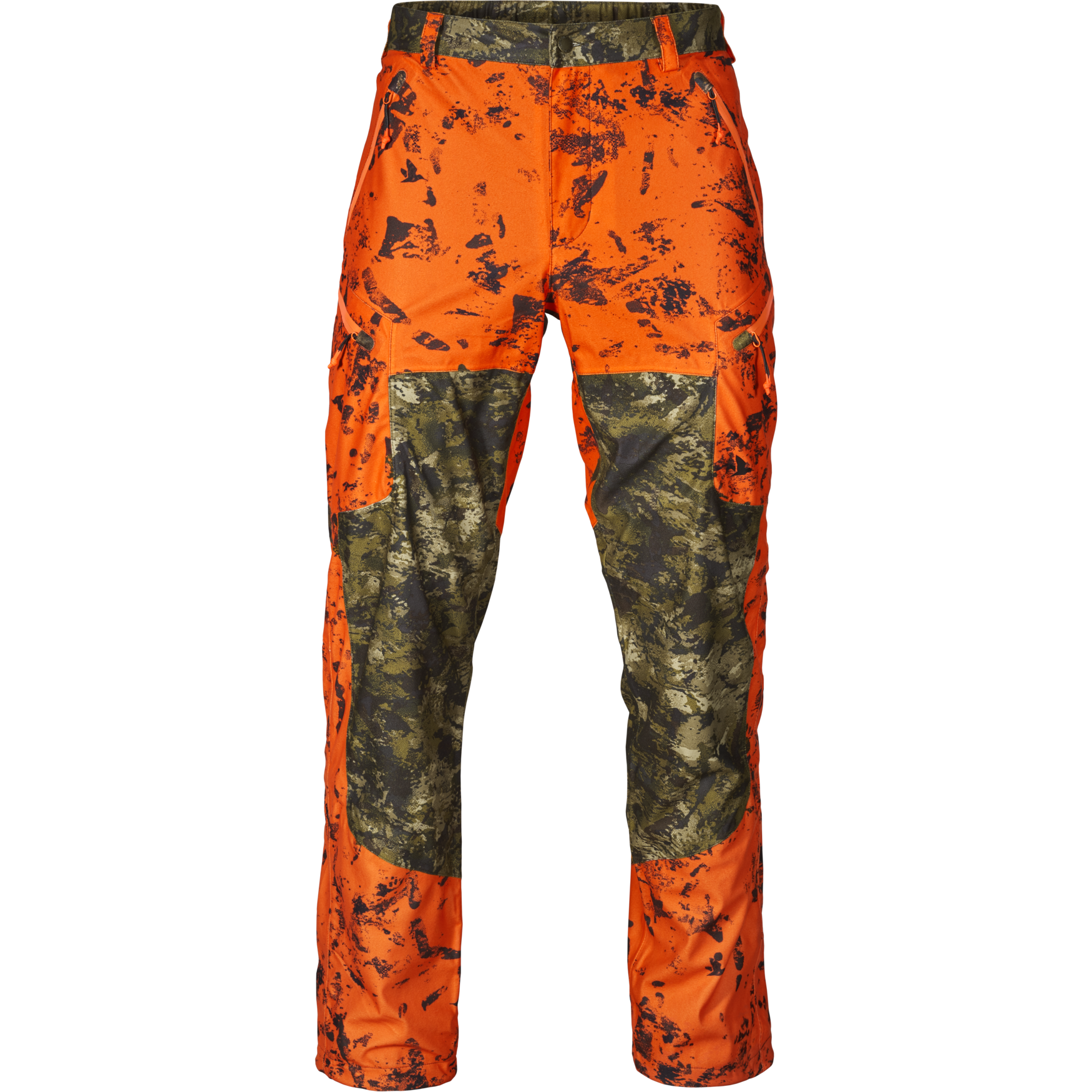 Pantaloni Seeland Vantage, impermeabili, orange/camo