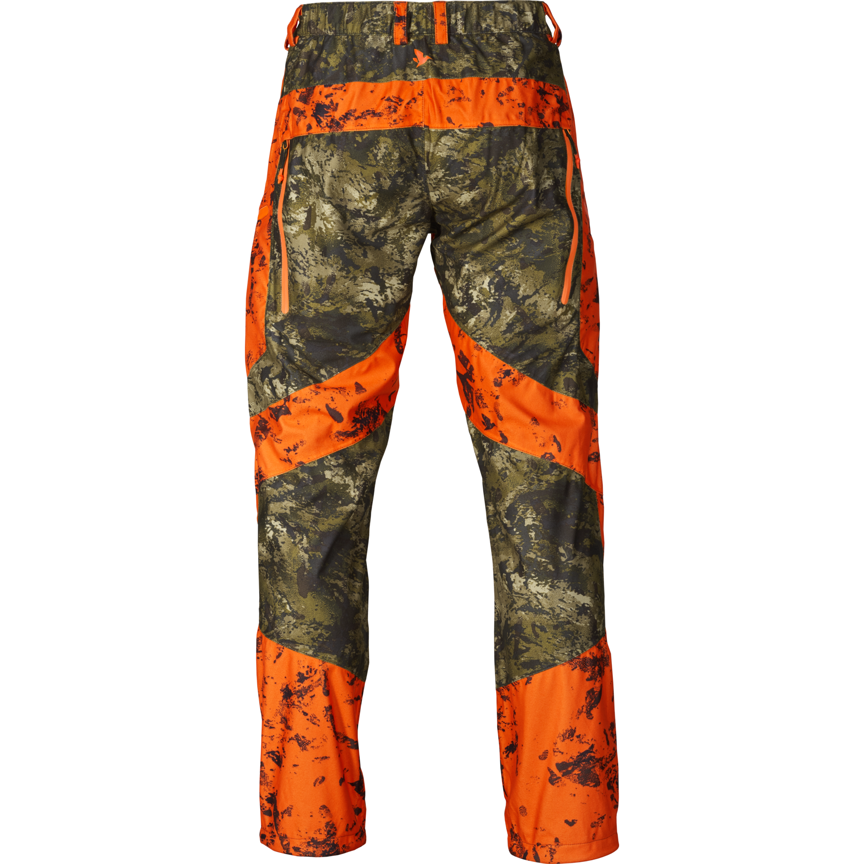 Pantaloni Seeland Vantage, impermeabili, orange/camo