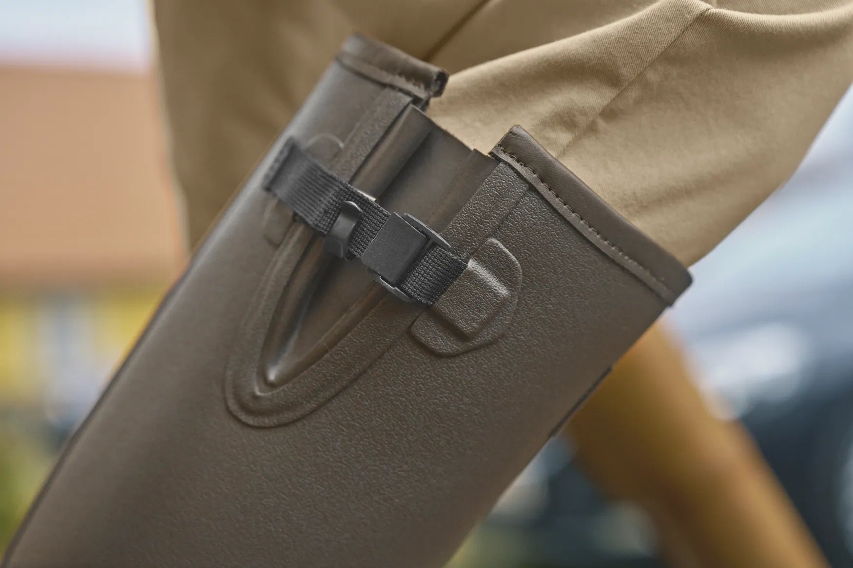 Cizme Harkila Forester Gusset Rubber Boot Dark Willow Green