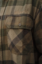 Camasa Harkila Asmund L/S shirt Beech green check