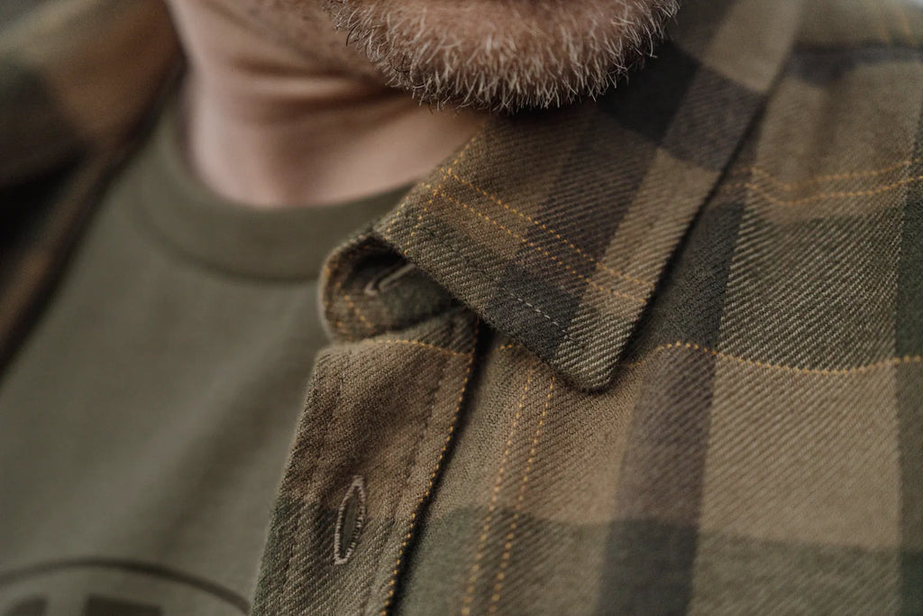 Camasa Harkila Asmund L/S shirt Beech green check