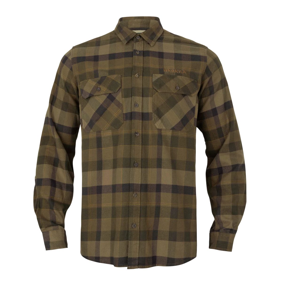 Camasa Harkila Asmund L/S shirt Beech green check
