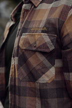 Camasa Harkila Asmund L/S shirt Rust brown check