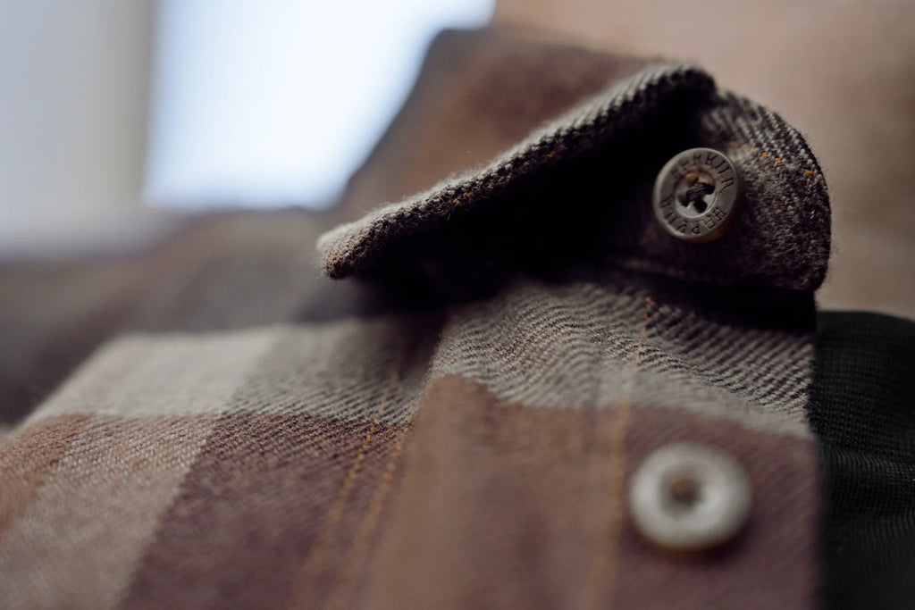 Camasa Harkila Asmund L/S shirt Rust brown check