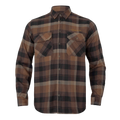 Camasa Harkila Asmund L/S shirt Rust brown check