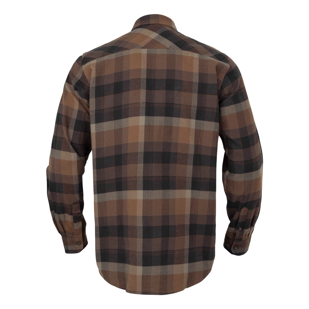 Camasa Harkila Asmund L/S shirt Rust brown check