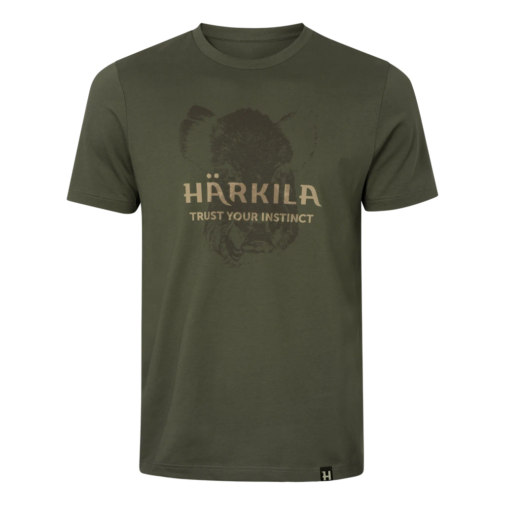 Tricou Harkila Wildboar logo,Forest night