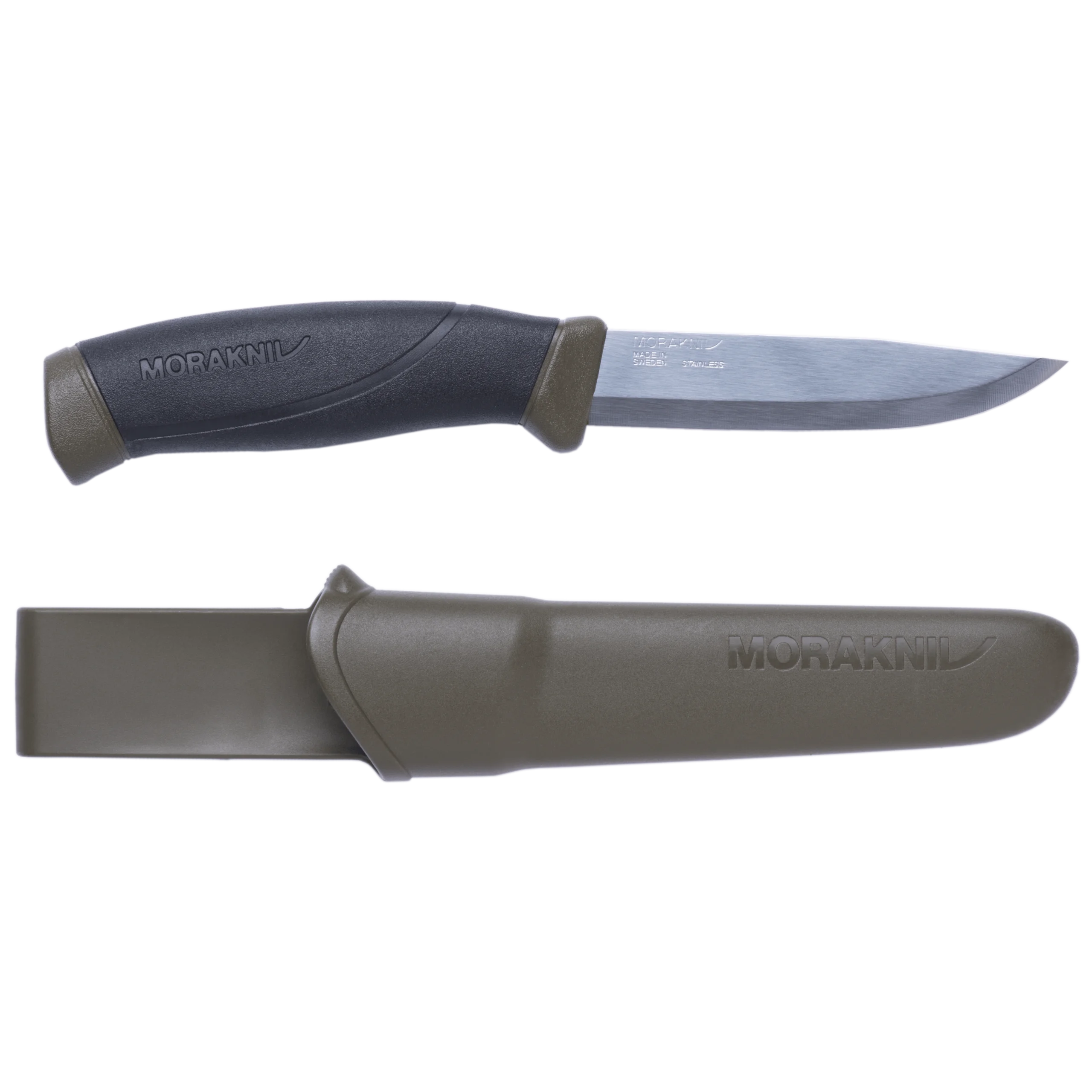 Cutit Morakniv Companion (S) lama 10.4cm otel inoxidabil, Military Green
