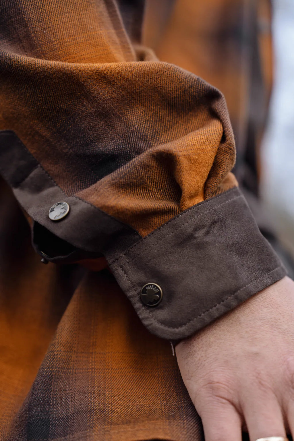 Camasa Harkila Folke L/S shirt Maple check