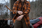 Camasa Harkila Folke L/S shirt Maple check