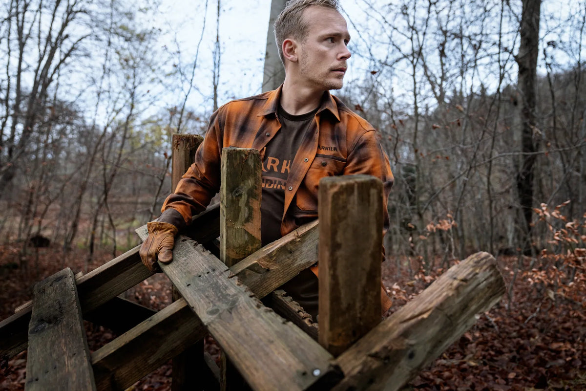 Camasa Harkila Folke L/S shirt Maple check