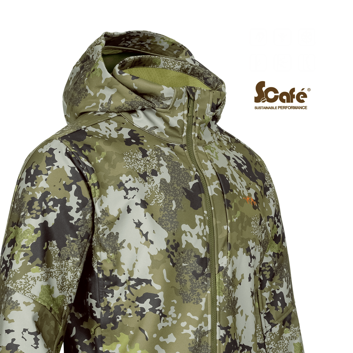 Jacheta BLASER Tranquility Softshell, camuflaj HunTec