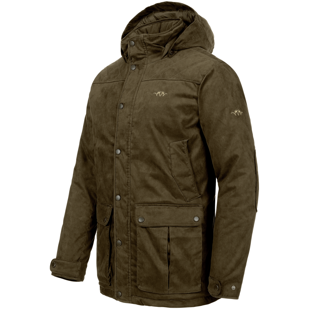 Geaca Blaser Marlo Suede, maro, rezistenta la orice conditii de vreme