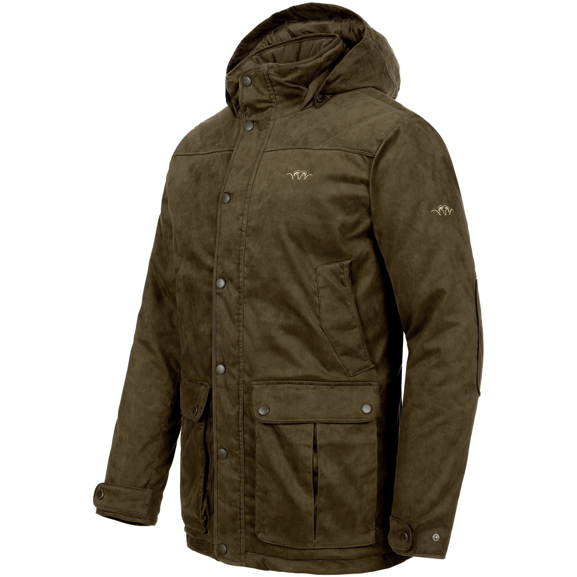 Geaca Blaser Marlo Suede, maro, rezistenta la orice conditii de vreme