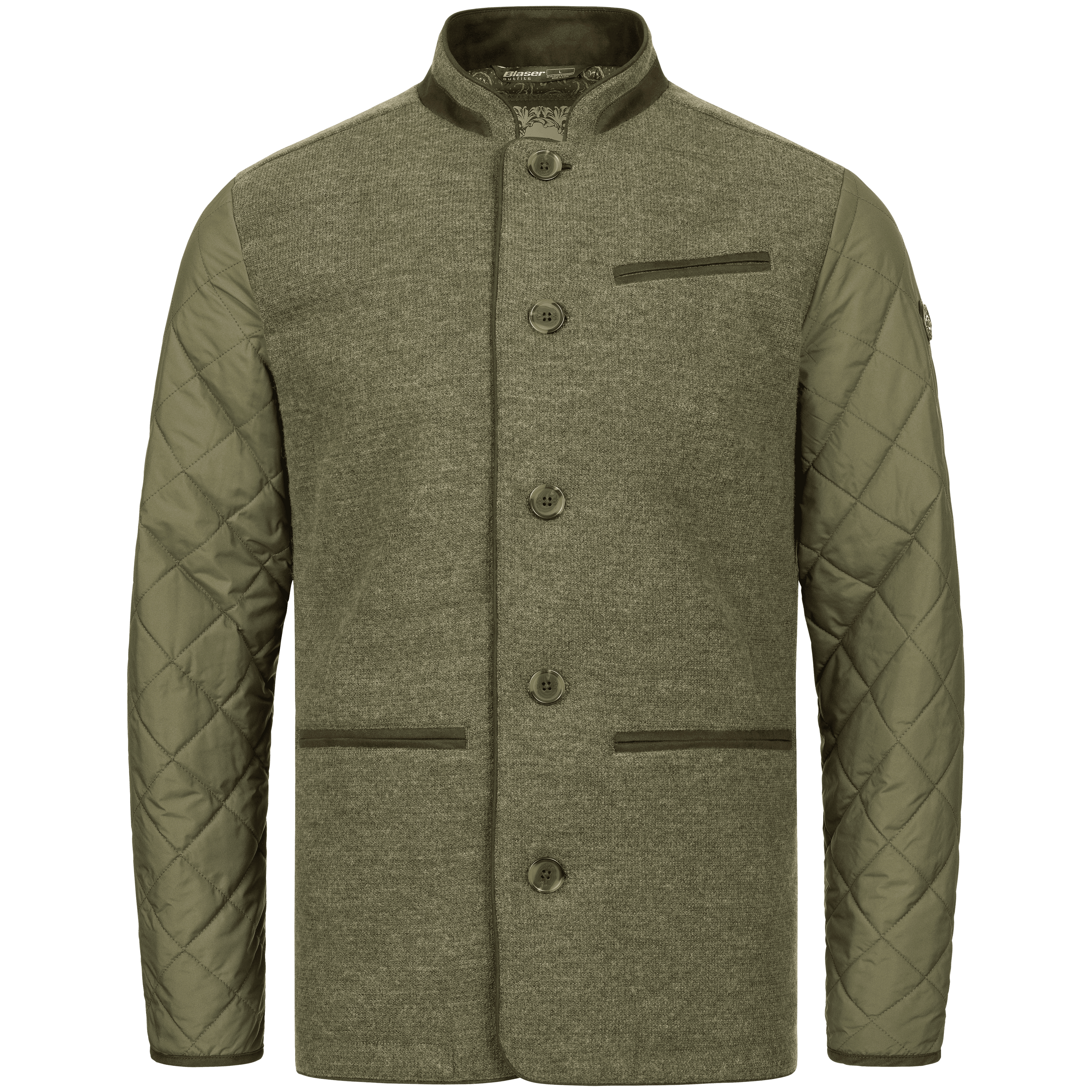 Jacheta eleganta Blaser Leon, dark olive