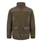 Jacheta fleece Blaser Sherpa, dark olive, captuseala anti-vant, toamna/iarna