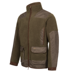 Jacheta fleece Blaser Sherpa, dark olive, captuseala anti-vant, toamna/iarna