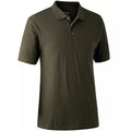 Tricou polo Deerhunter Redding, verde inchis
