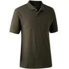 Tricou polo Deerhunter Redding, verde inchis