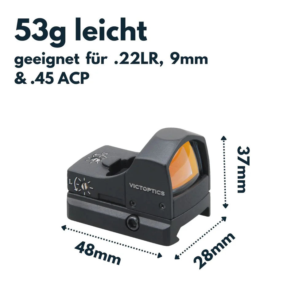 Red Dot Victoptics RDSL16 V3 1x22 Sphinx