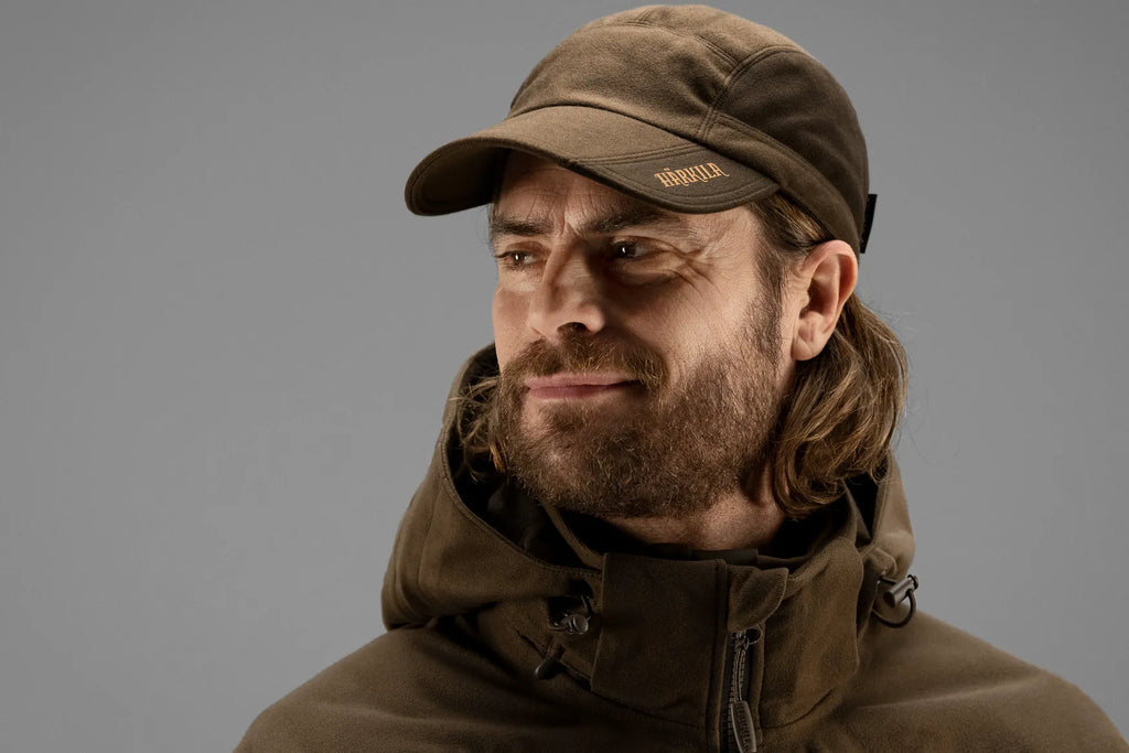 Sapca Harkila Mountain Hunter cap Hunting green/Shadow brown
