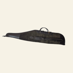 Husa carabina din piele maro/olive, Nobil Hunting, 130cm