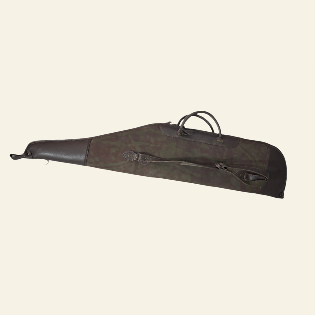Husa carabina din piele maro, Nobil Hunting, 130cm