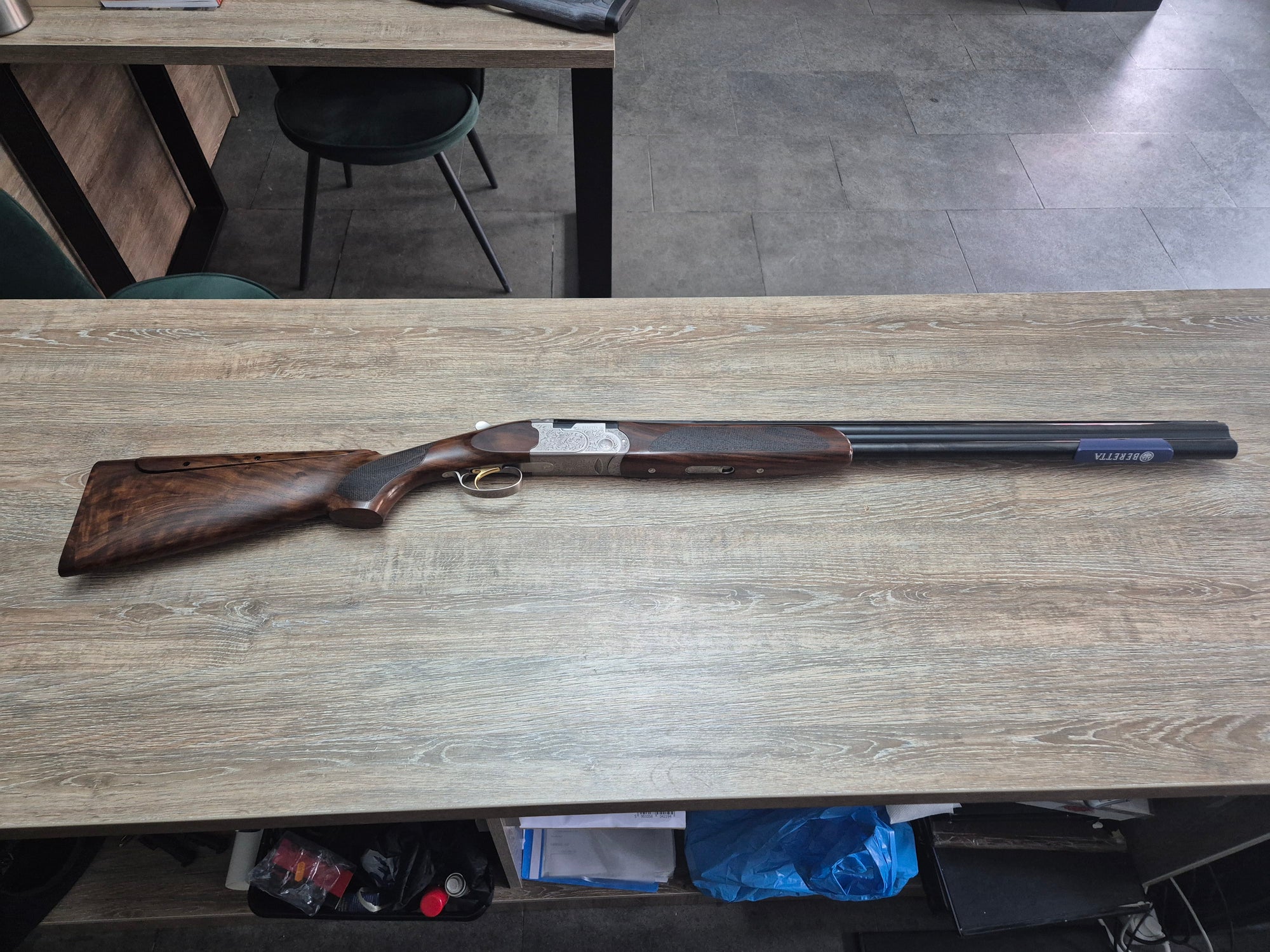 Bock Beretta 687 Silver Pigeon V, cal 12/76, 71cm, obrazar reglabil