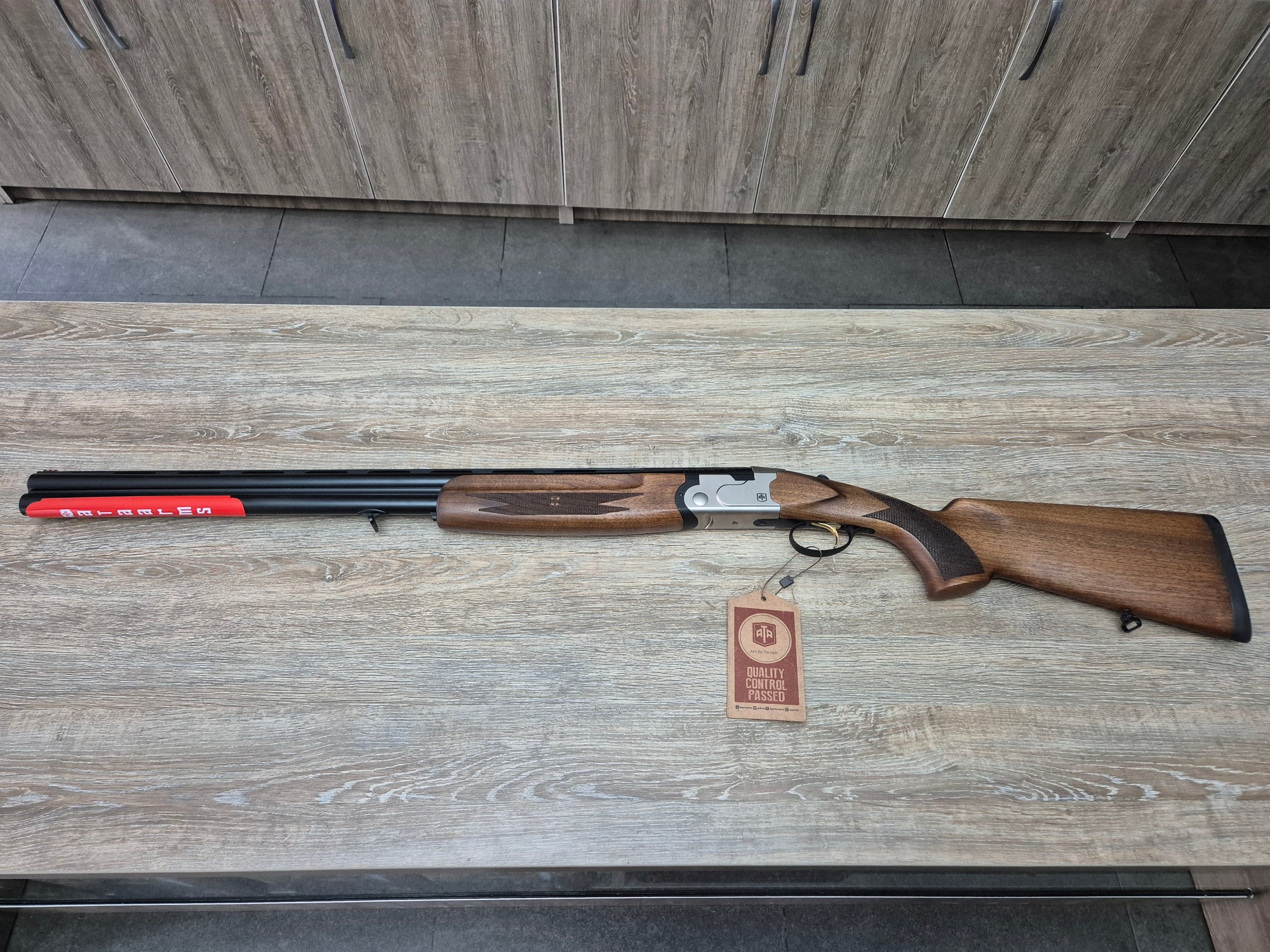 Bock ATA SP Nickel, cal 12/76, tevi 71cm, socuri