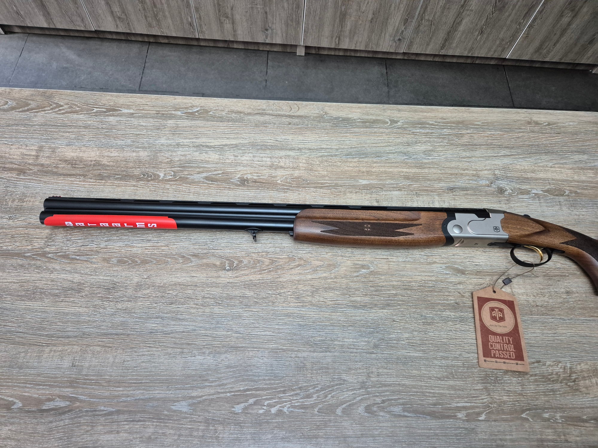 Bock ATA SP Nickel, cal 12/76, tevi 71cm, socuri