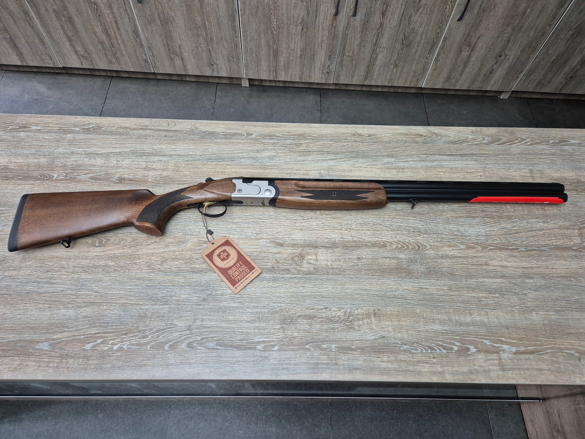 Bock ATA SP Nickel, cal 12/76, tevi 71cm, socuri