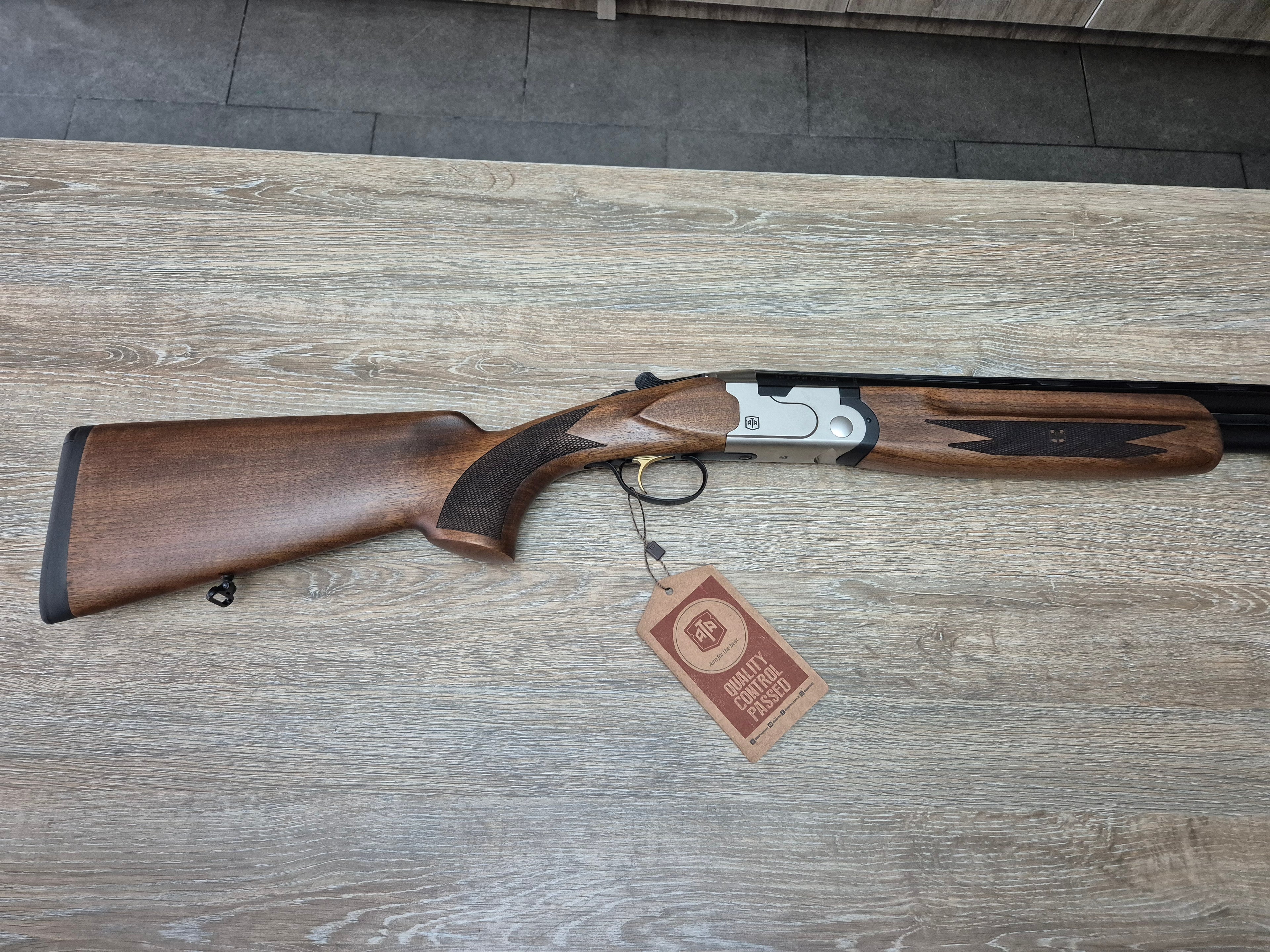 Bock ATA SP Nickel, cal 12/76, tevi 71cm, socuri