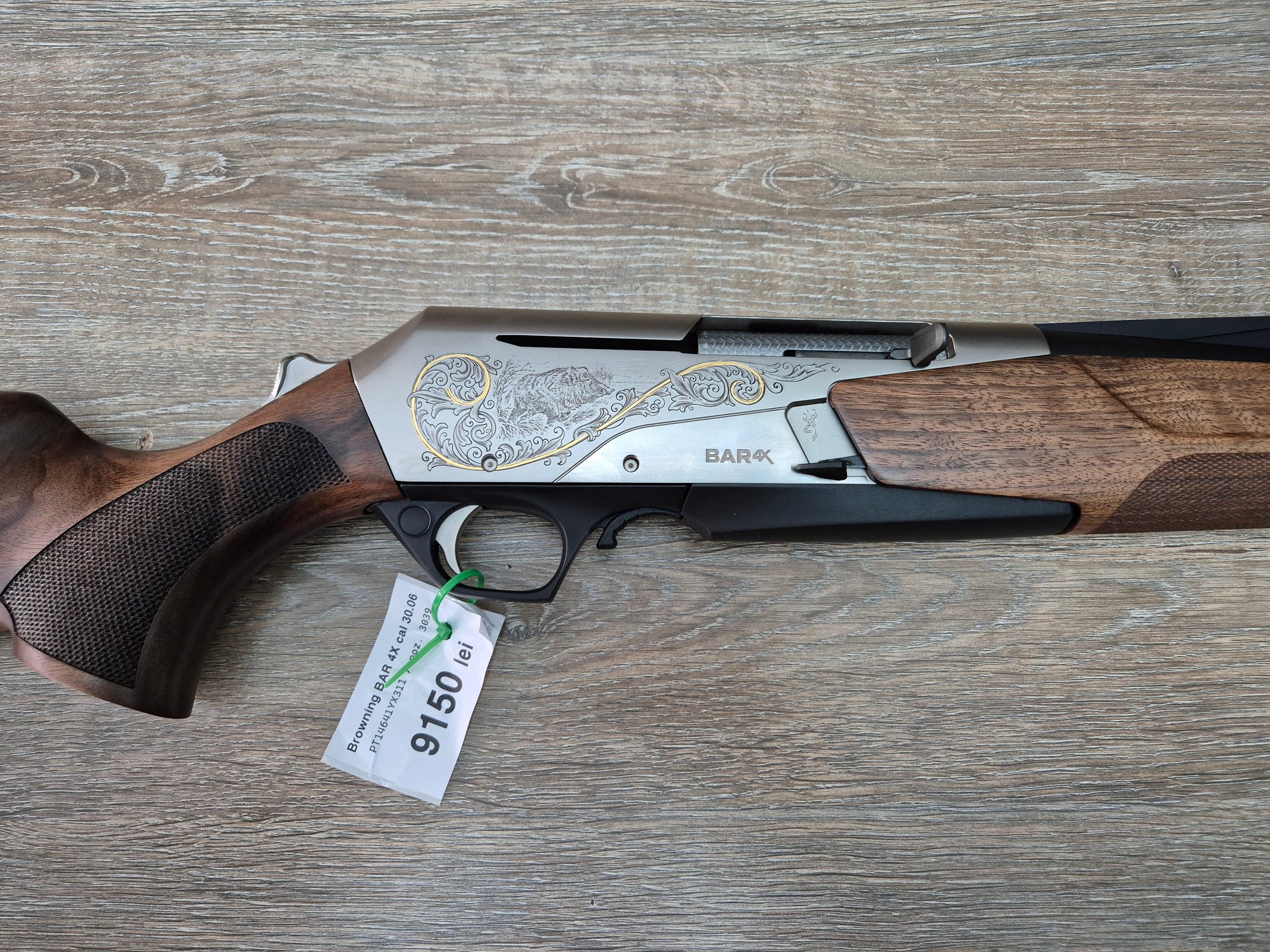Carabina semiautomata Browning BAR 4X, cal 30-06, teava fluted 53cm