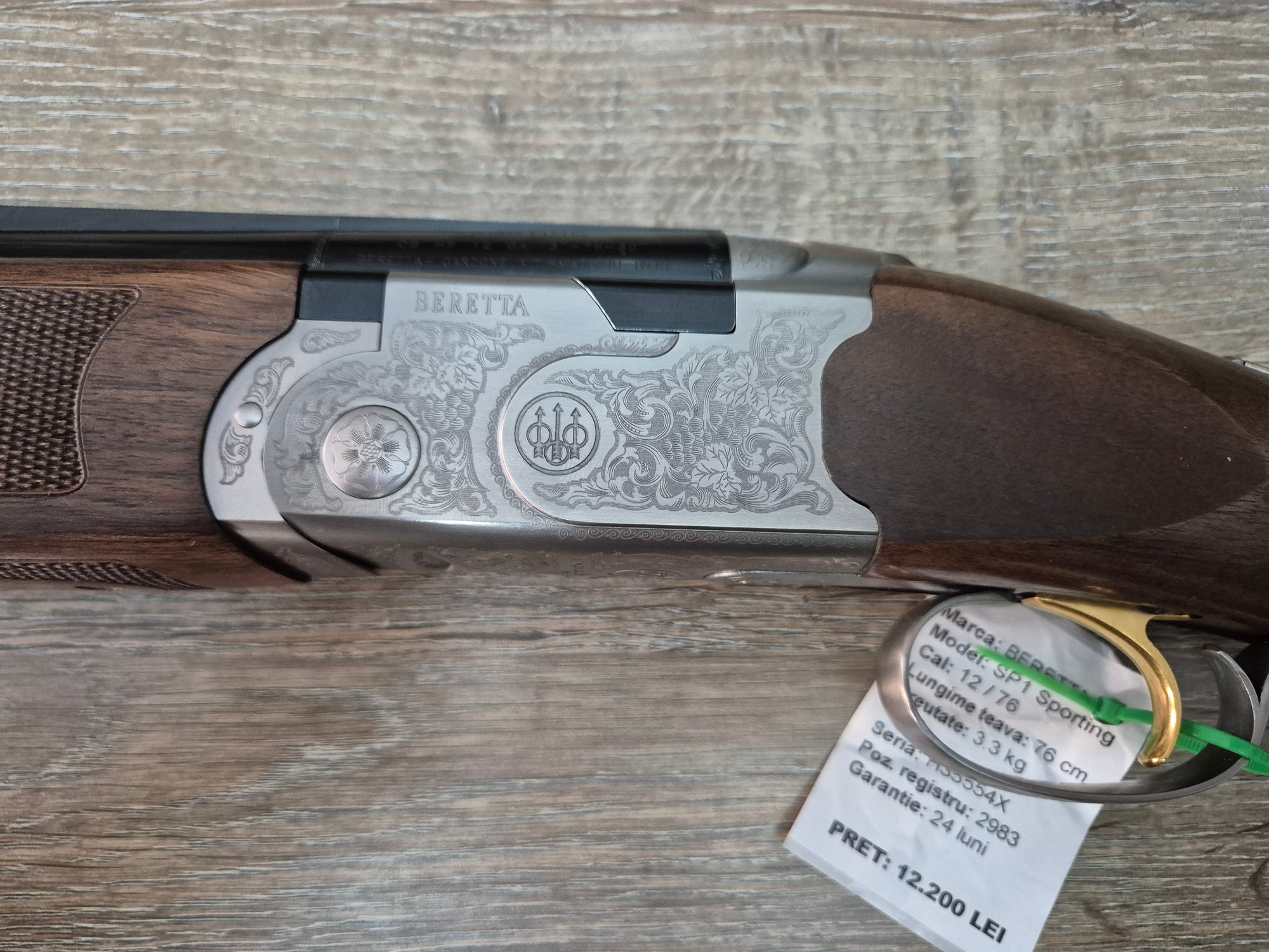 Bock Beretta 686 Silver Pigeon I Sporting, cal 12/76, 76cm, obrazar reglabil
