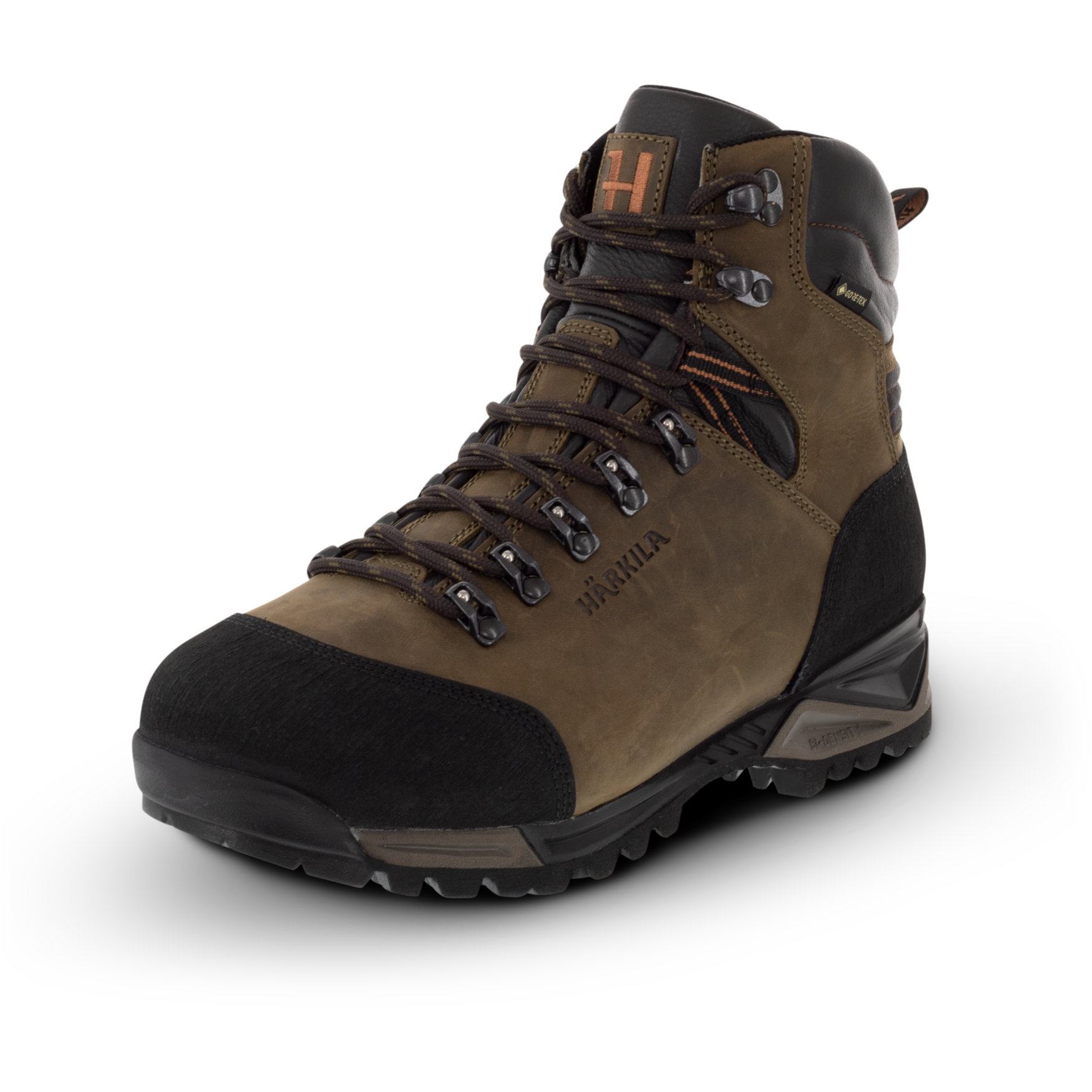 Bocanci Harkila Forest Hunter Mid, Gore-Tex, talpa Vibram, impermeabili, Willow Green