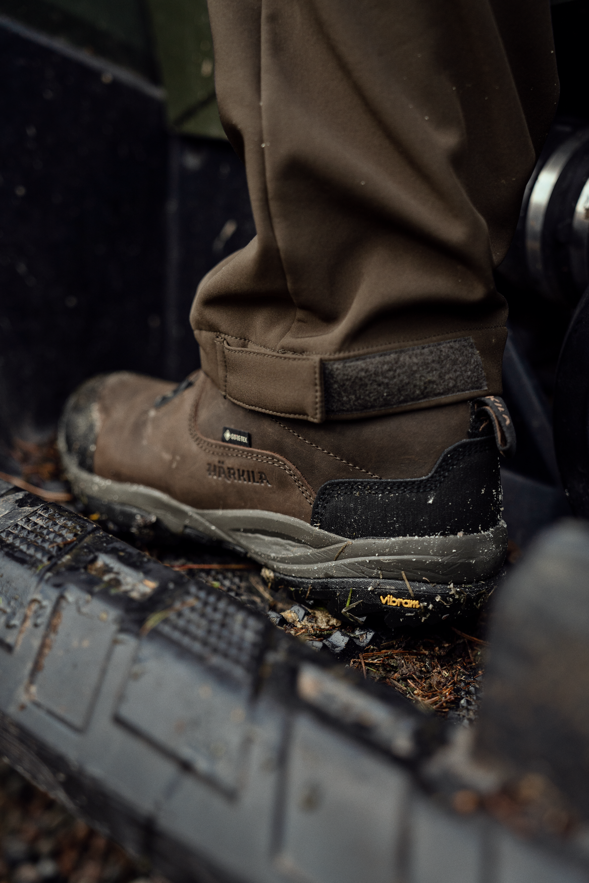 Pantofi Harkila Reidmar Low GTX, Dark brown